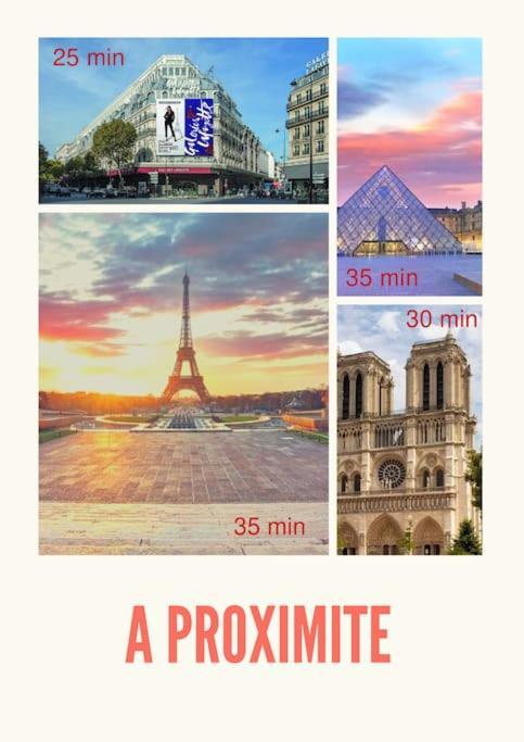 Appart Proche Disneyland Et Paris Apartment Noisy-le-Grand Exterior photo